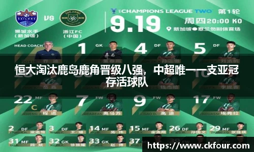 恒大淘汰鹿岛鹿角晋级八强，中超唯一一支亚冠存活球队